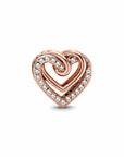 Pandora Sparkling Entwined Hearts bedel 789270C01, exclusief en kwalitatief hoogwaardig. Ontdek nu!