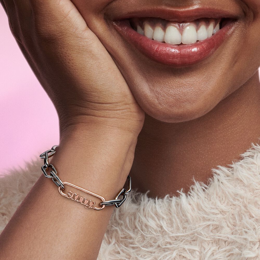 Pandora ME Styling Bedel roségoudverguld link - 789659C00