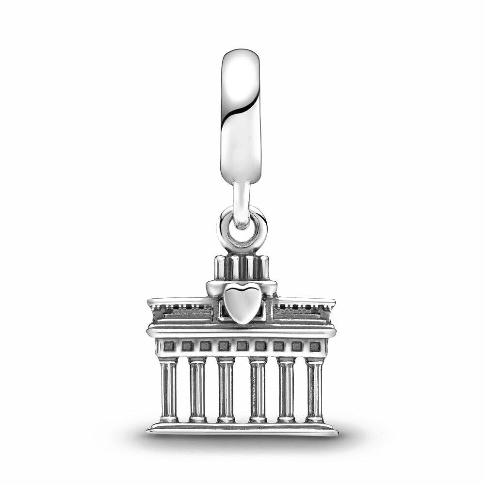 Pandora Berlijn Brandenburger Tor Hangende Bedel zilver - 791081
