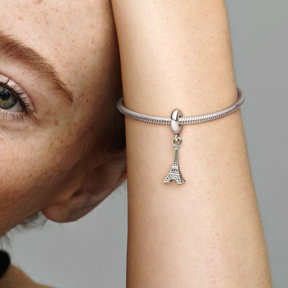 Pandora Parijs Eiffeltoren Hangende Bedel zilver - 791082