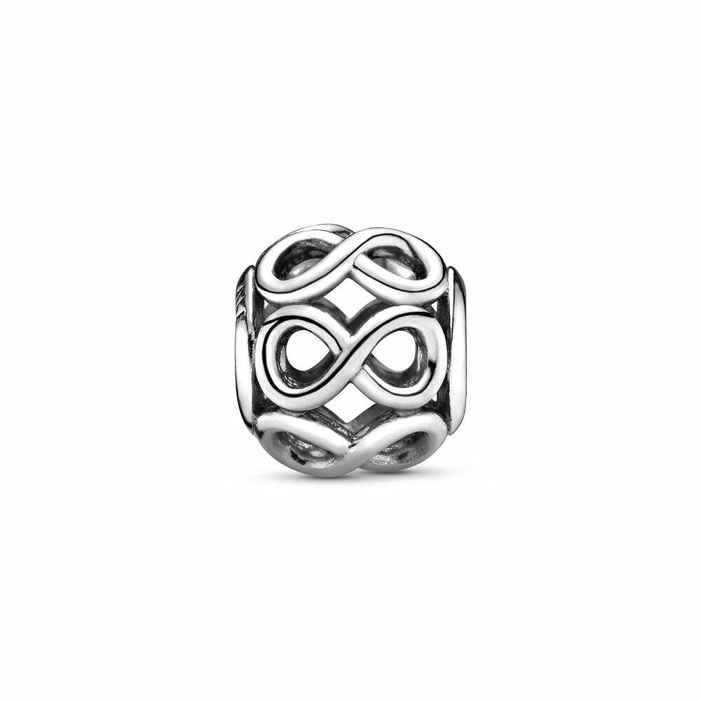 Pandora Opengewerkte Oneindigheid Bedel zilver - 791872