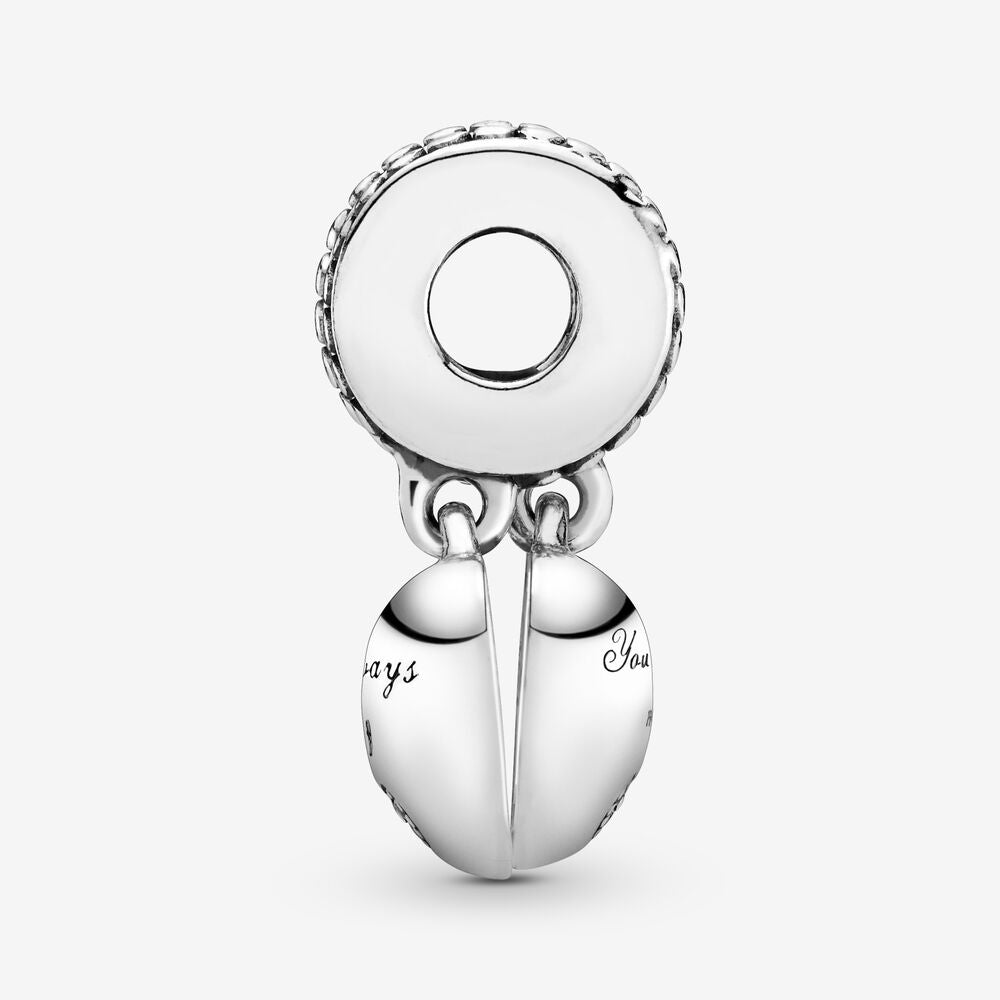 Pandora Mother & Daughter Hearts Hangende Bedel zilver - 792072EN40