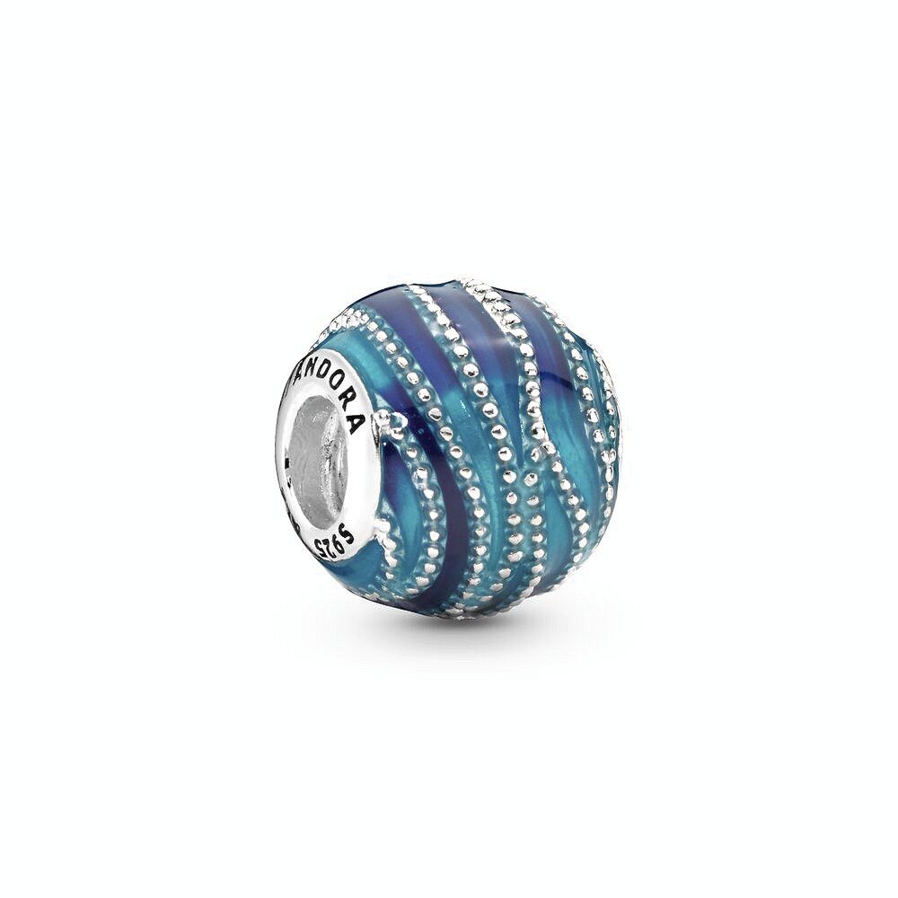 Pandora Blue Wave Bedel 797012ENMX Bedel Pandora Exclusieve