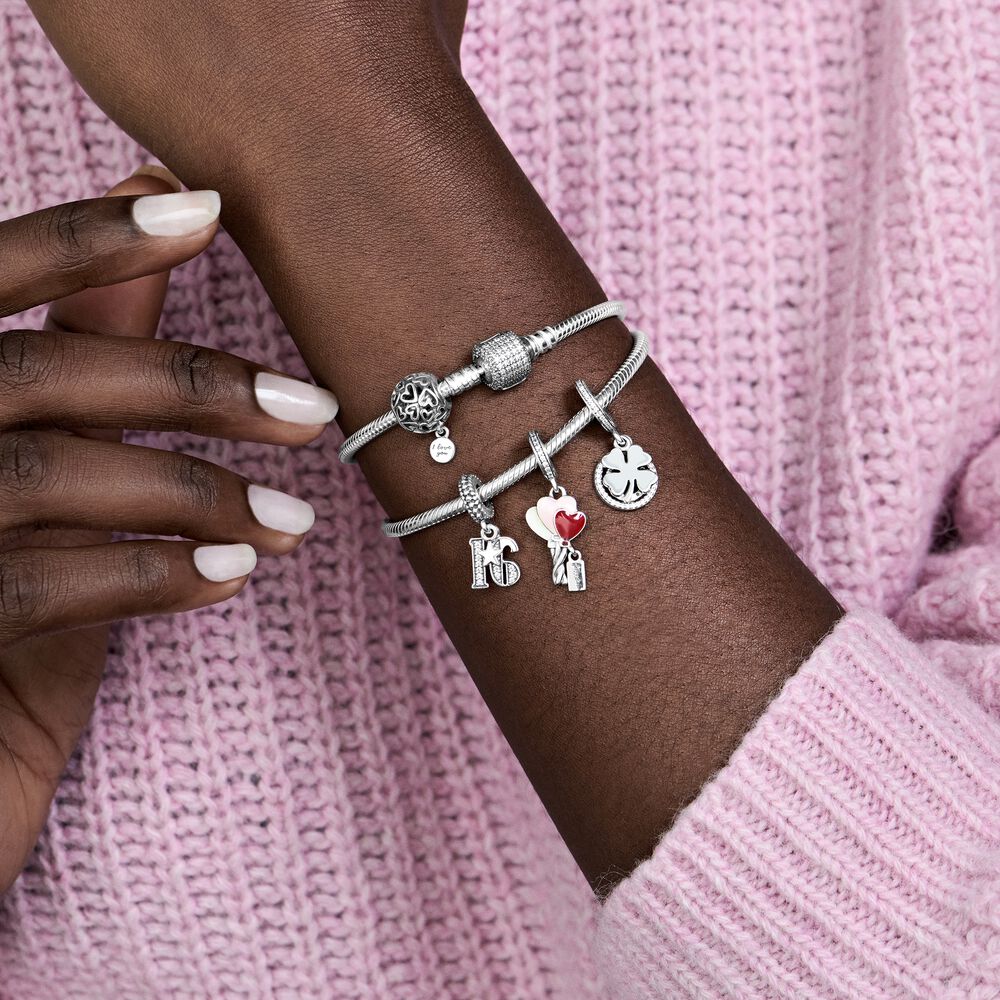 Pandora 16e Verjaardag Bedel zilver - 797261CZ