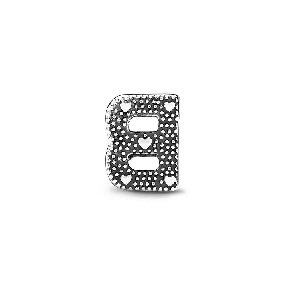 Pandora Letter B Alfabetbedel zilver - 797456