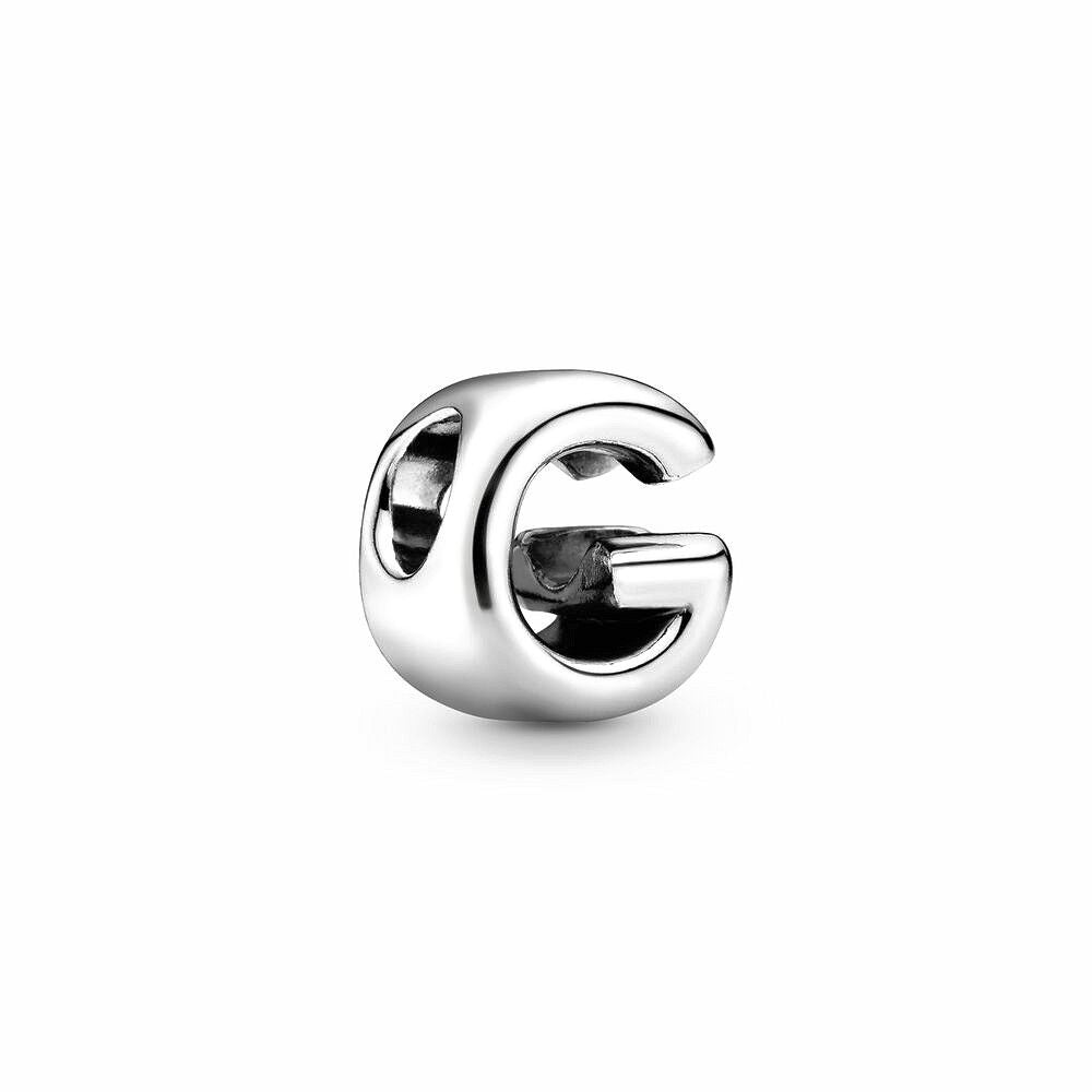 Pandora Letter G Alfabetbedel zilver - 797461