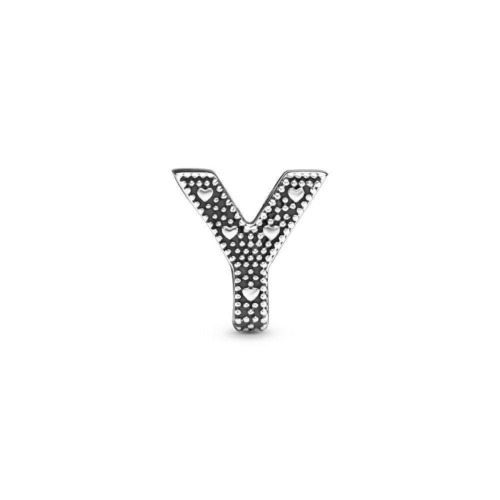 Pandora Letter Y Alfabetbedel zilver - 797479