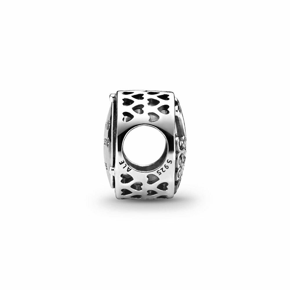 Pandora Opengewerkte Familiebanden Bedel zilver - 797590