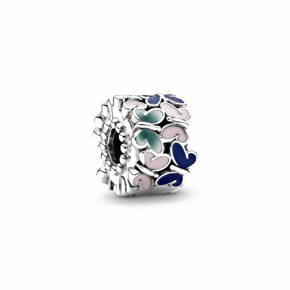Pandora Butterflies Clip Bedel zilver - 797863ENMX