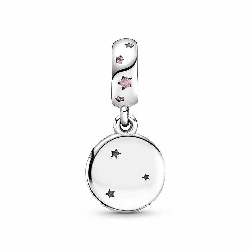 Pandora Hangende Bedel met Tekst Forever Sisters zilver - 798012FPC