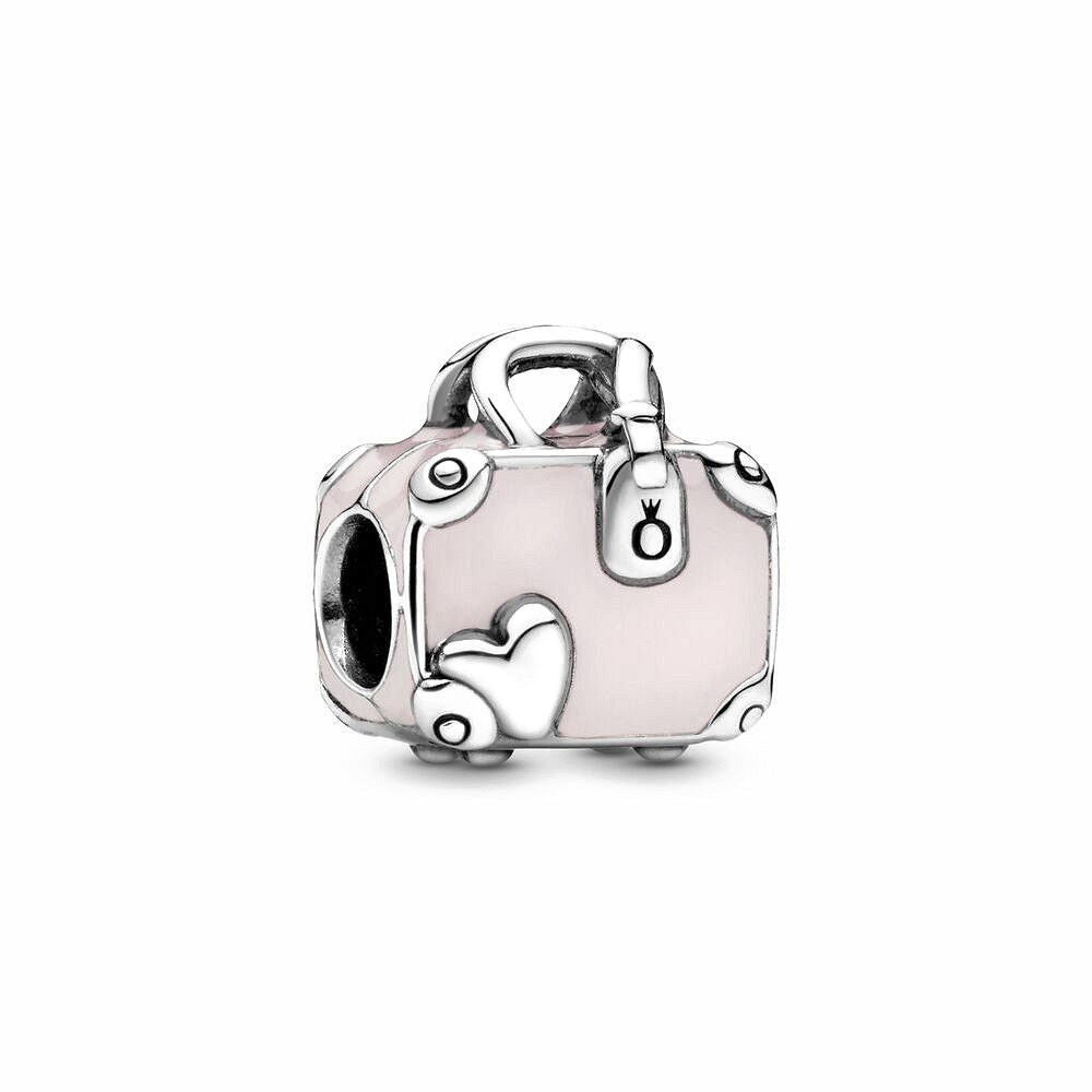 Pandora Roze Reistas Bedel zilver - 798063EN124