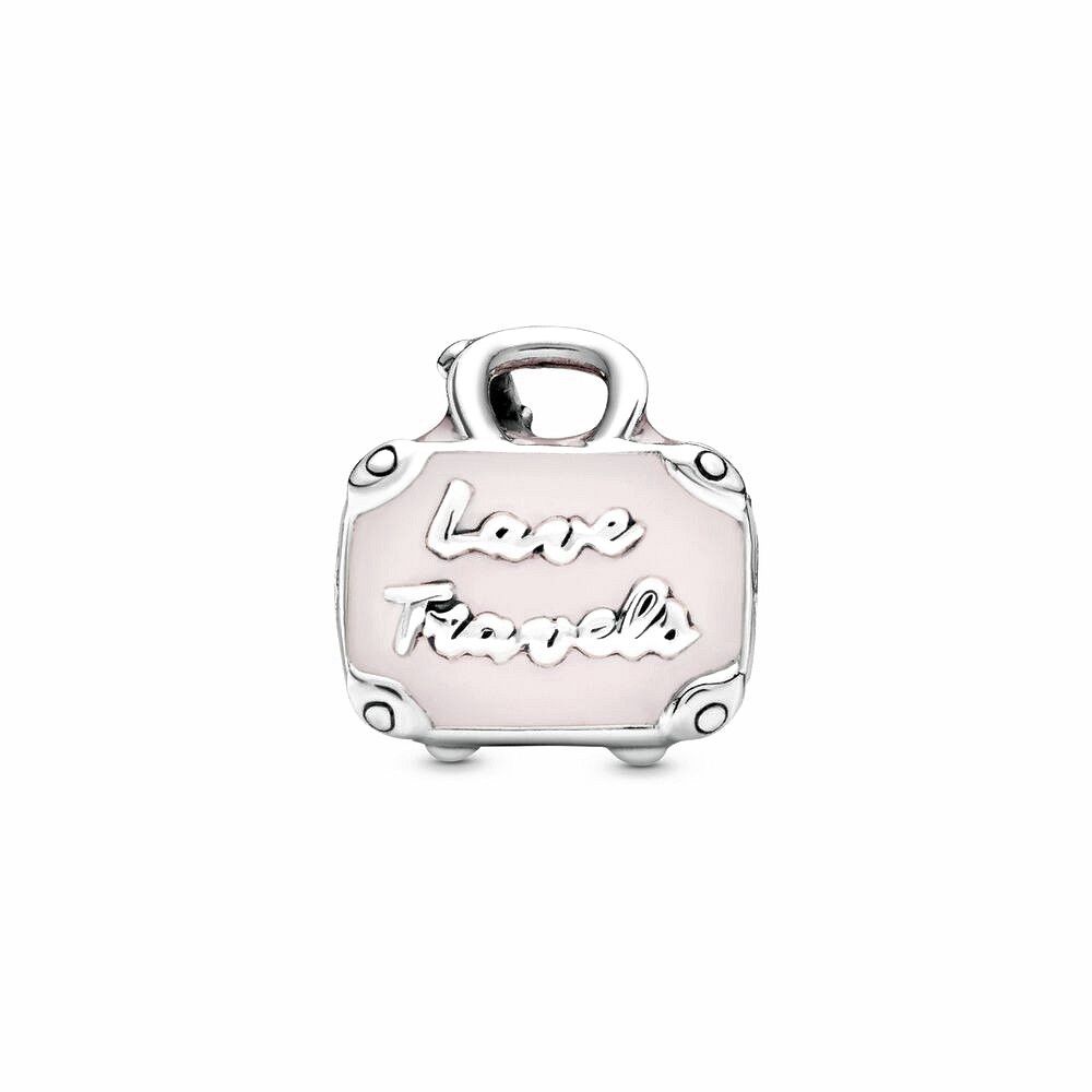 Pandora Roze Reistas Bedel zilver - 798063EN124