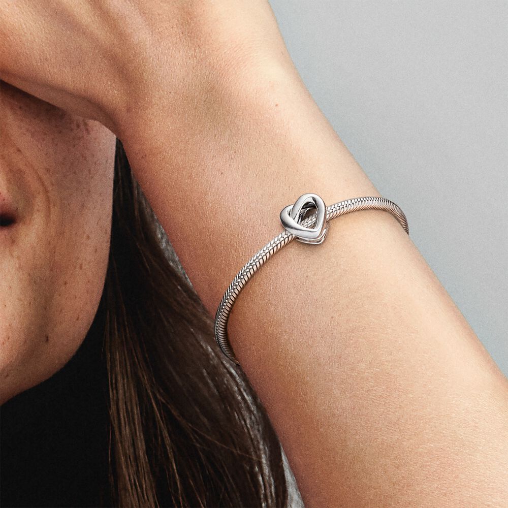 Pandora Knotted Heart Bedel zilver - 798081