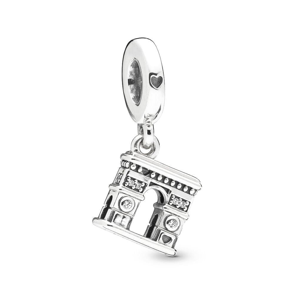 Pandora Arc de triomphe Bedel zilver - 798127CZ