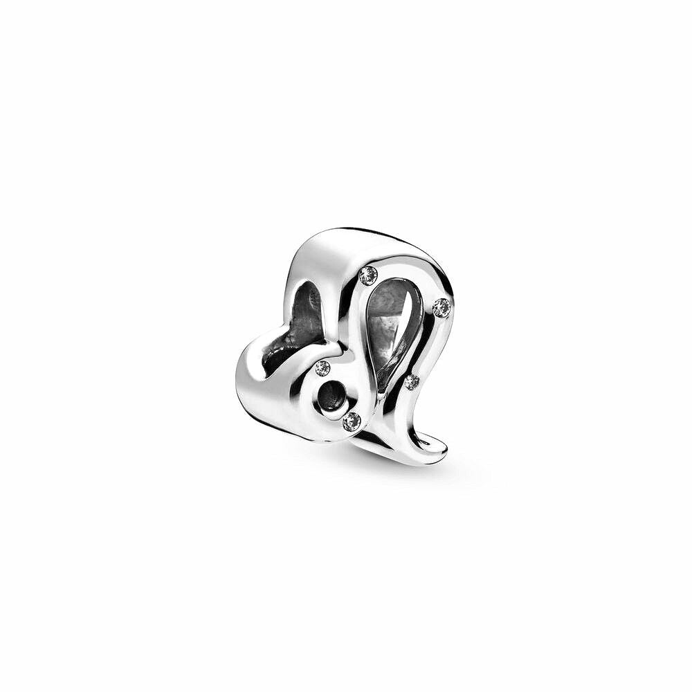 Pandora Sprankelende Leeuw Dierenriem Bedel zilver - 798414C01