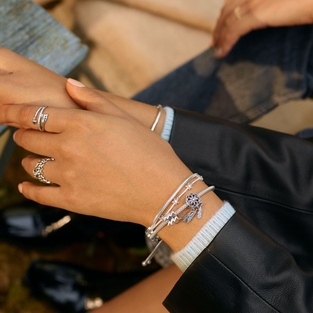 Pandora Sprankelende Waterman Dierenriem Bedel zilver - 798415C01