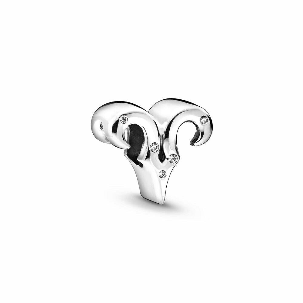 Pandora Sprankelende Ram Dierenriem Bedel zilver - 798416C01