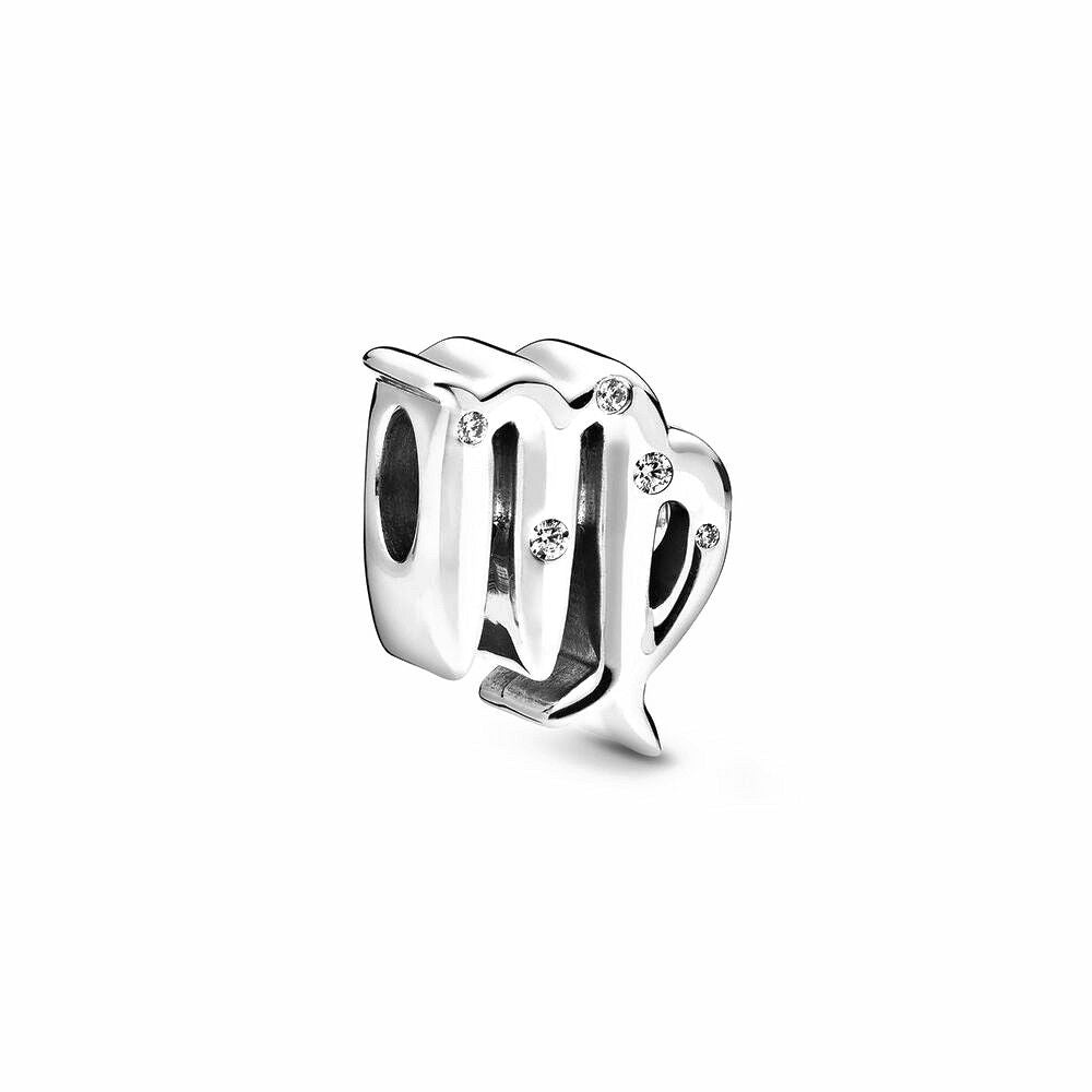 Pandora Sprankelende Maagd Dierenriem Bedel zilver - 798417C01