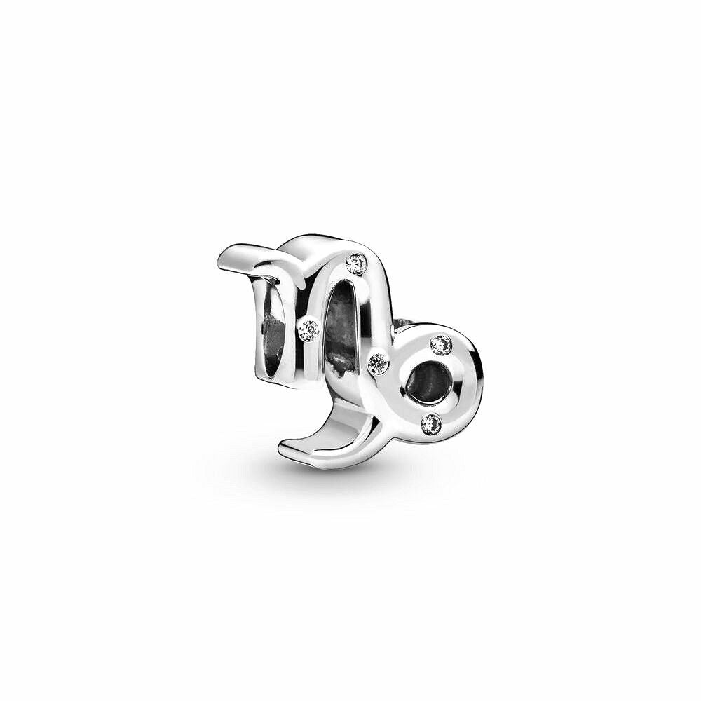 Pandora Sprankelende Steenbok Dierenriem Bedel zilver - 798423C01