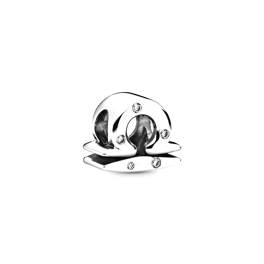 Pandora Sprankelende Weegschaal Dierenriem Bedel zilver - 798424C01
