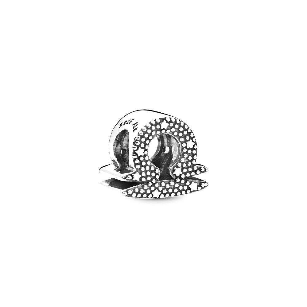 Pandora Sprankelende Weegschaal Dierenriem Bedel zilver - 798424C01