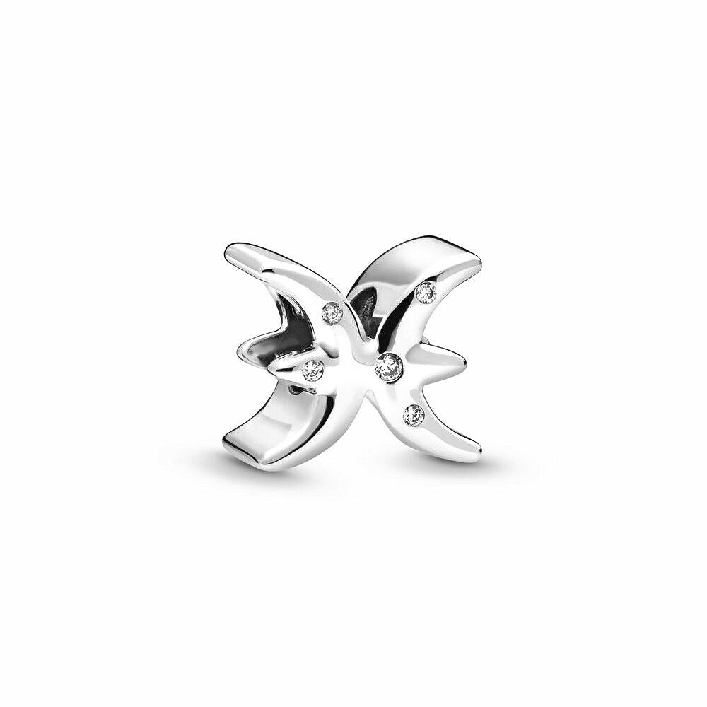 Pandora Sprankelende Vissen Dierenriem Bedel zilver - 798426C01