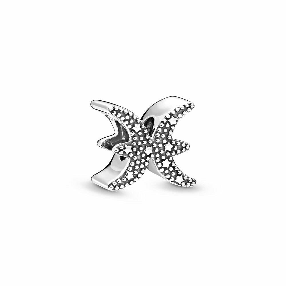 Pandora Sprankelende Vissen Dierenriem Bedel zilver - 798426C01