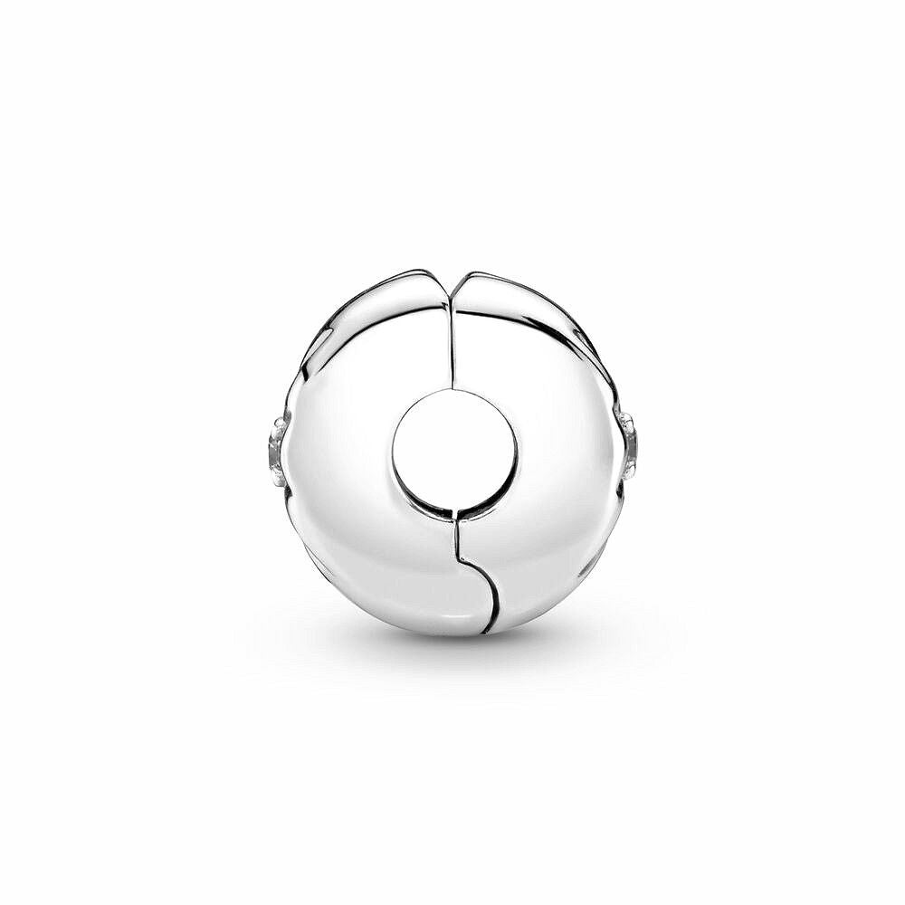 Pandora Sparkling Sunburst Clip Bedel zilver - 798614C01