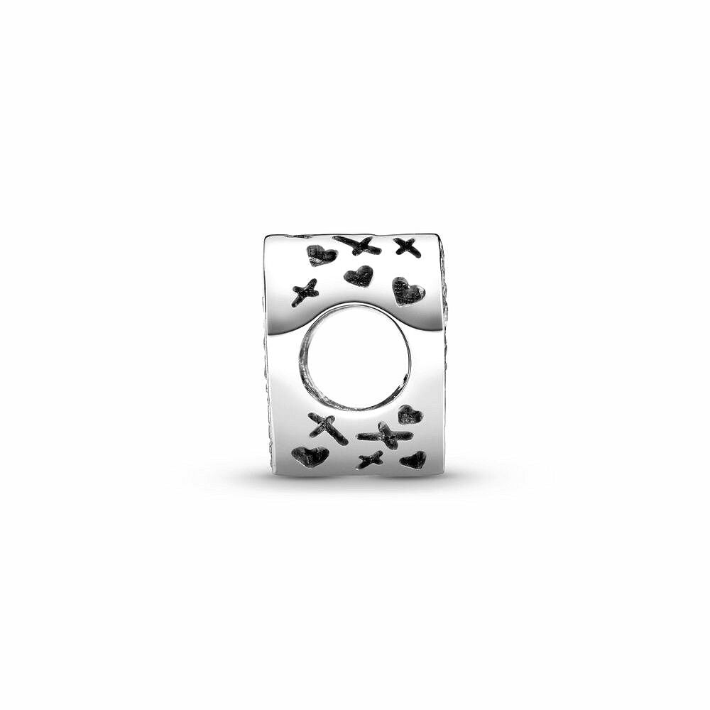 Pandora Sprankelende Vrije Hand Hart Bedel zilver - 798692C01