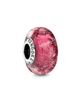 Pandora Golvende Fancy Roze Muranoglazen Bedel 798872C00, exclusief en kwalitatief hoogwaardig. Ontdek nu!