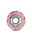 Pandora Golvende Fancy Roze Muranoglazen Bedel 798872C00, exclusief en kwalitatief hoogwaardig. Ontdek nu!