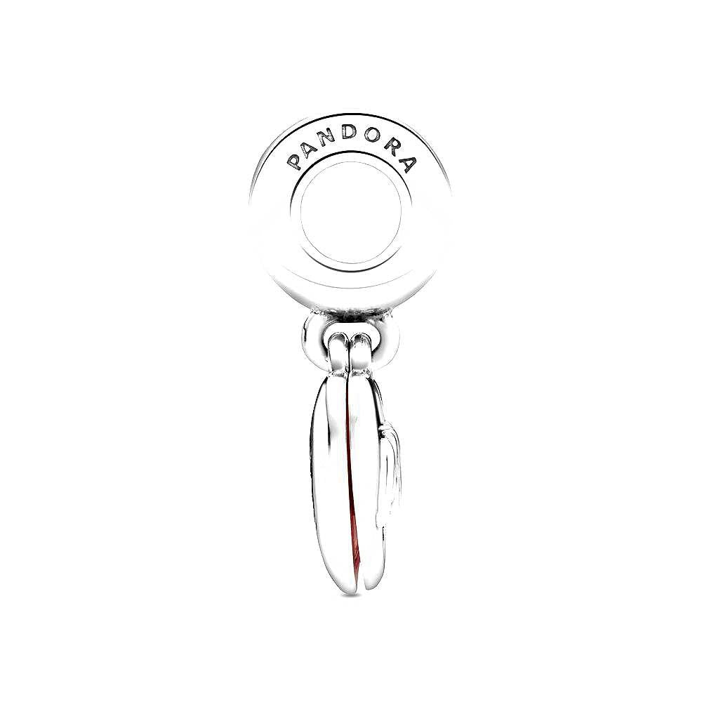 Pandora Mum Script Heart Hangende Bedel zilver - 798887C01