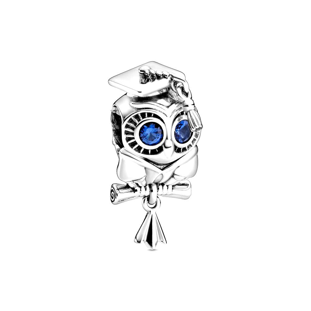 Pandora Wise Owl Graduation Bedel zilver - 798907C01