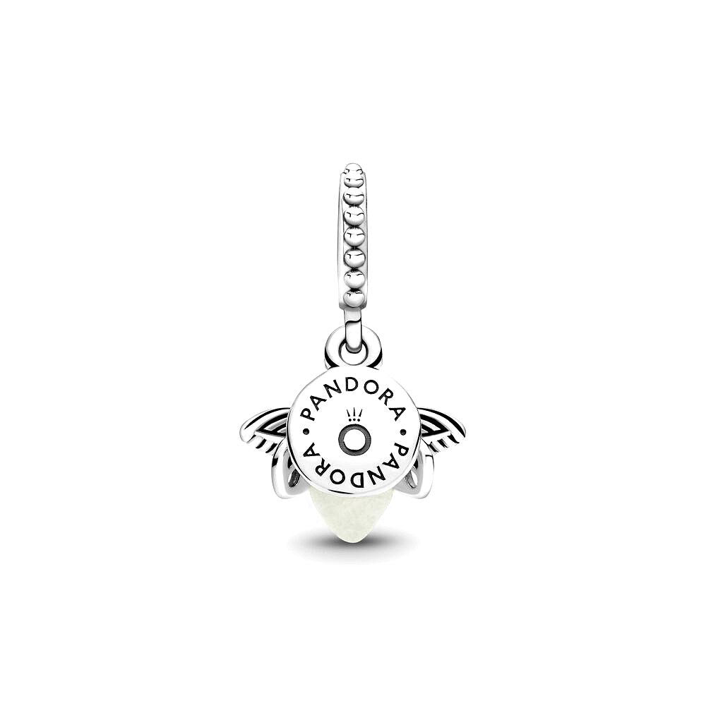 Pandora Glow-in-the-dark Firefly Dangle Charm zilver - 799352C01