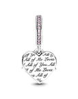 Pandora Heart & Mum Dangle Bedel 799402C01, exclusief en kwalitatief hoogwaardig. Ontdek nu!
