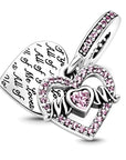 Pandora Heart & Mum Dangle Bedel 799402C01, exclusief en kwalitatief hoogwaardig. Ontdek nu!