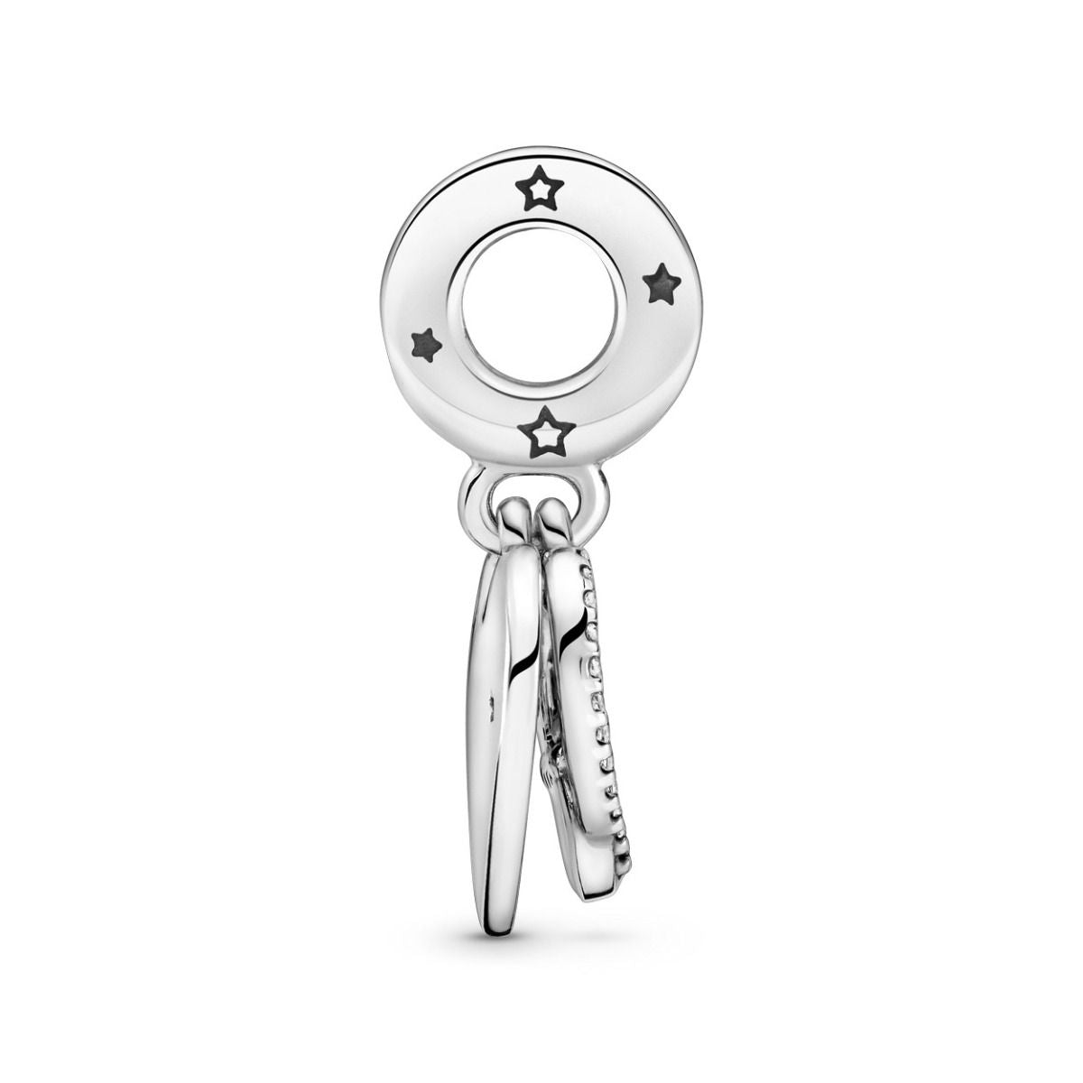 Pandora Katten & Harten Hangende Bedel zilver - 799546C01