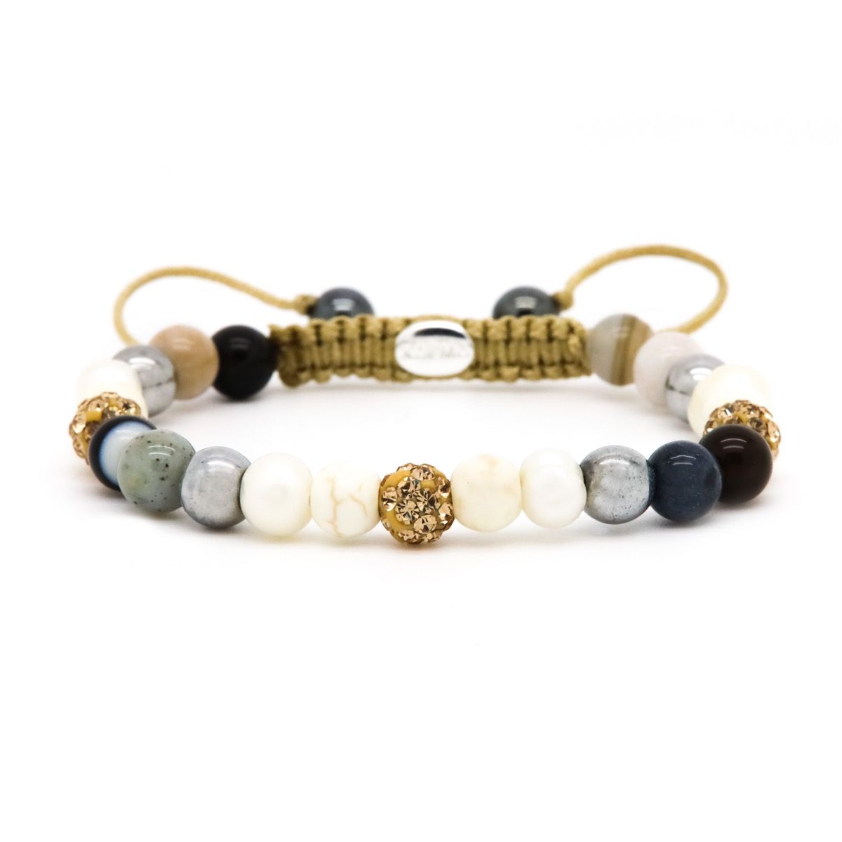 Karma armband 80021 Spiral Golden Glass XS (gold crystal), exclusief en kwalitatief hoogwaardig. Ontdek nu!
