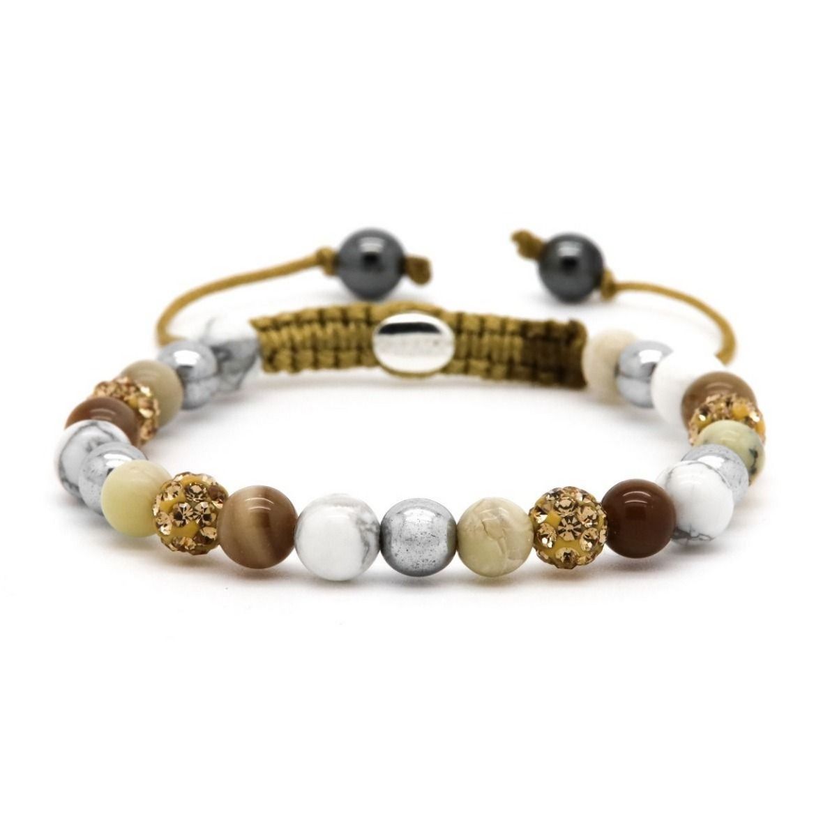Karma armband Spiral Icy Gold XS (Gold crystal) 83913, exclusief en kwalitatief hoogwaardig. Ontdek nu!