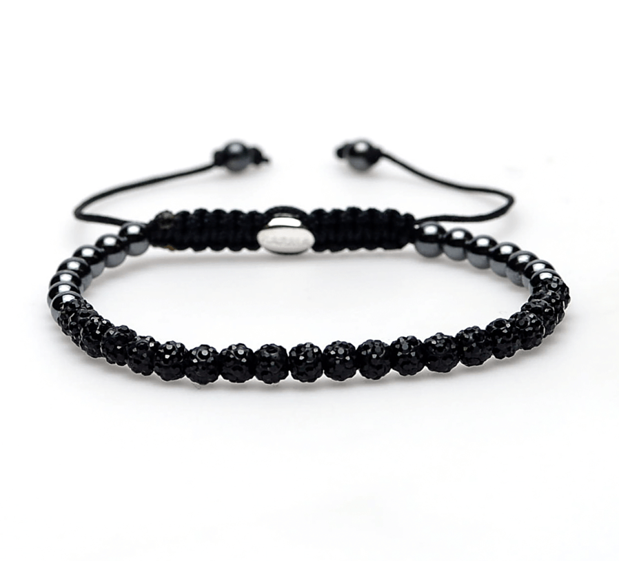 Karma armband 84145 Spiral Black Crystal XXS, exclusief en kwalitatief hoogwaardig. Ontdek nu!