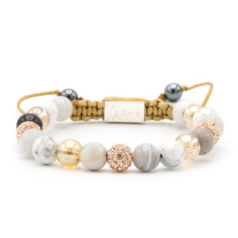 Karma armband Spiral Light and Lovely M (rose crystal) 85333, exclusief en kwalitatief hoogwaardig. Ontdek nu!