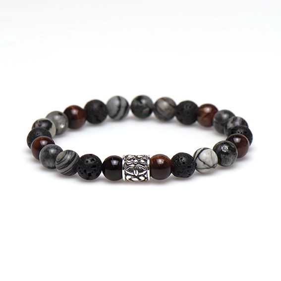 Karma Firewood Logo Bead Armband - 86858