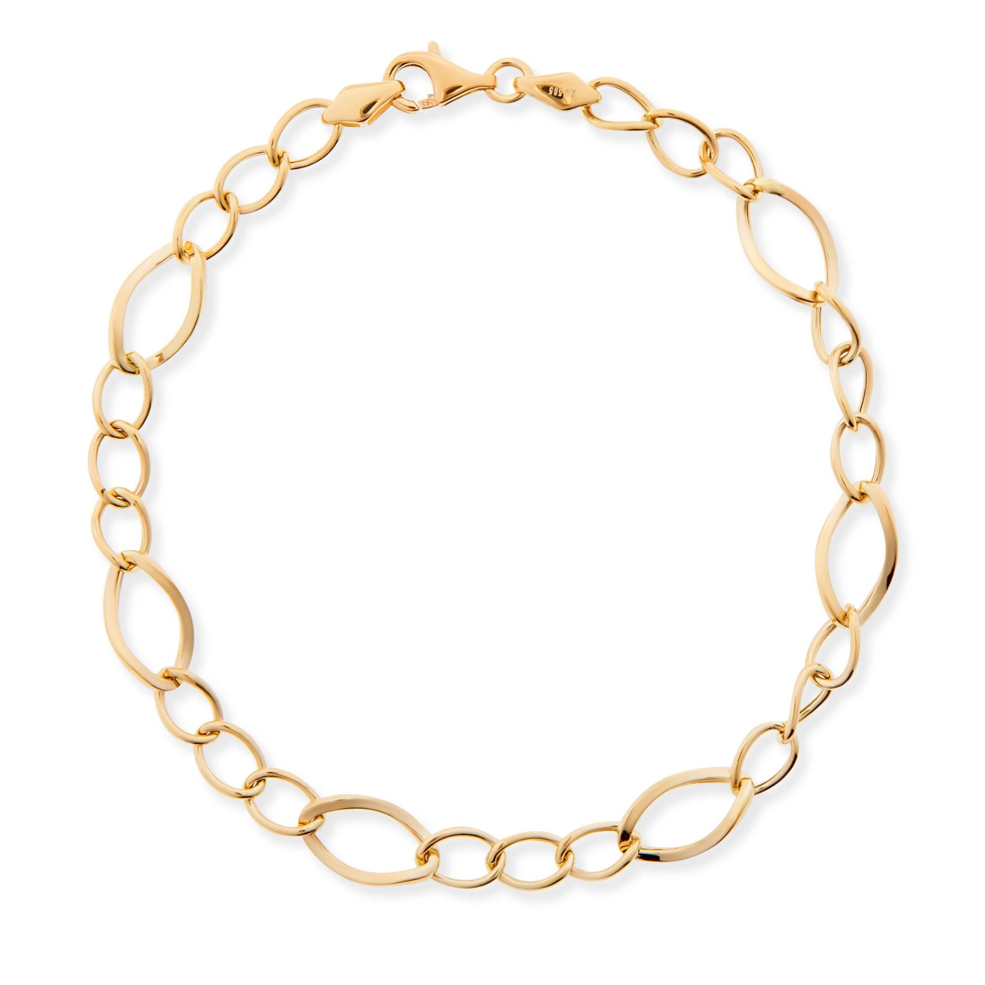 Fantasy Collection 14K Geelgouden Armband voor Kinderen BHC01-2313-19