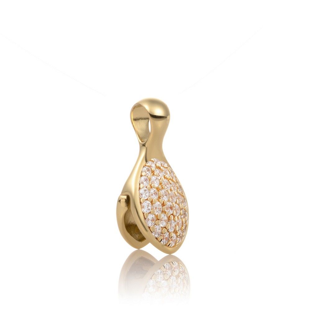 Sparkling Jewels Hanger Zirkonia PENG02 Goudkleurig