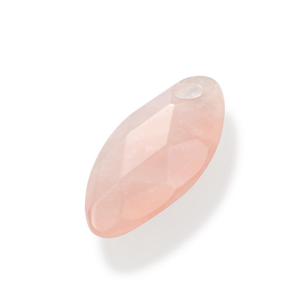 Sparkling Jewels Edelsteen Hanger Leaf Rozenkwarts PENGEM13-FCT-S