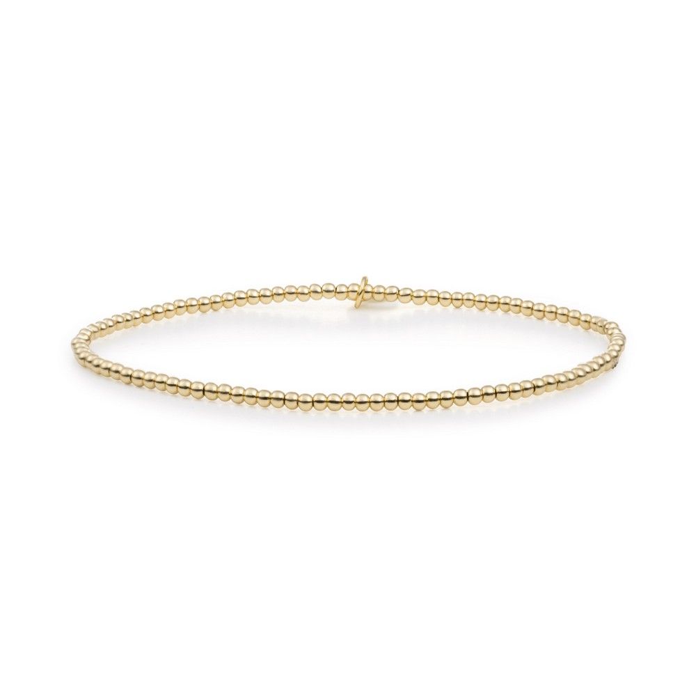 Sparkling Jewels Armband Saturn Extra Small - Gold - 2mm SB-G-2MM-ADD Goudkleurig
