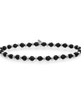 Sparkling Jewels armband Onyx Interstellar - Silver 3mm, exclusief en kwalitatief hoogwaardig. Ontdek nu!