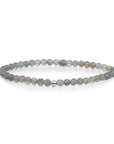 Sparkling Jewels armband Labradorite Saturn small - Silver 4mm, exclusief en kwalitatief hoogwaardig. Ontdek nu!