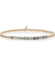 Sparkling Jewels armband Labradorite Universe - Gold 3mm, exclusief en kwalitatief hoogwaardig. Ontdek nu!