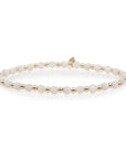 Sparkling Jewels armband Pearl Interstellar - Gold 3mm, exclusief en kwalitatief hoogwaardig. Ontdek nu!